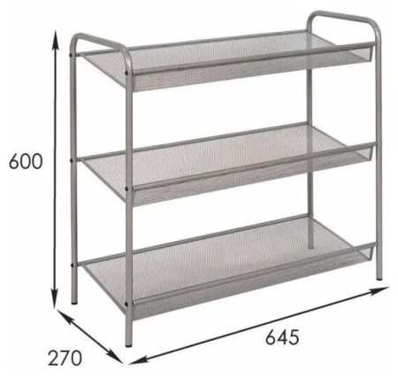 Полка для обуви Женева-23