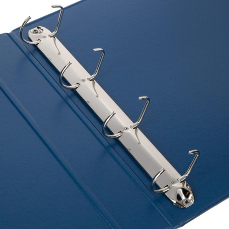 Папка 4 кольца Attache 50мм, синяя (1937614)