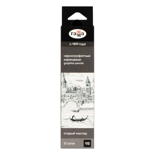Карандаш ч/гр. Гамма "Старый мастер" 9B (170322_9B)
