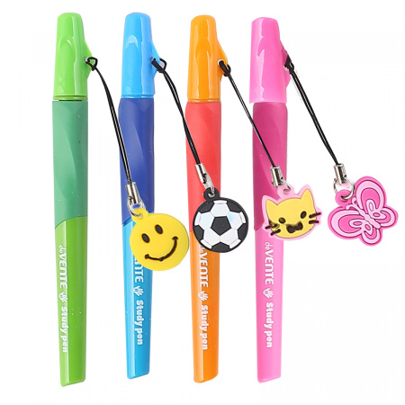 Ручка шариковая deVENTE "Study Pen" синий, 0,7мм,  д/левшей (5073877)