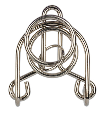 Головоломка металлическая  "DELFBRICK" DLM-24 1 шт "Капкан" 5 элемент.