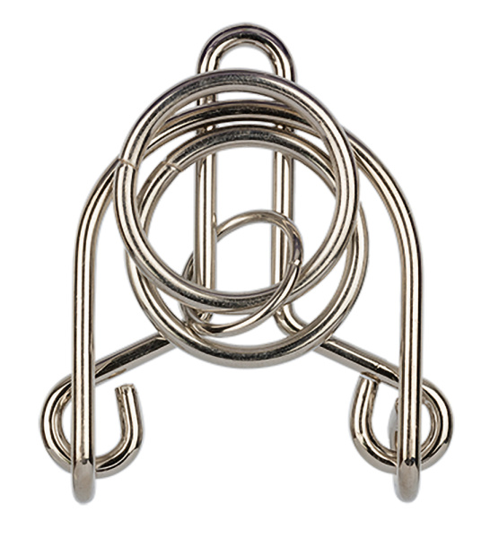 Головоломка металлическая  "DELFBRICK" DLM-24 1 шт "Капкан" 5 элемент.