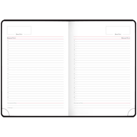 Ежедневник OfficeSpace А5 136л. недат. "Nebraska", синий En5_12819