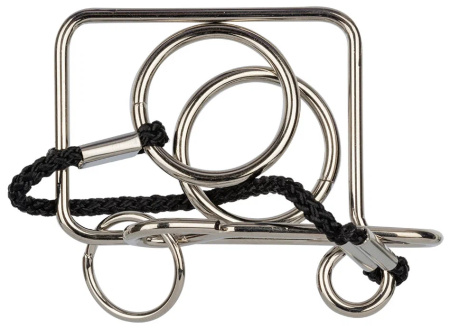 Головоломка металлическая "DELFBRICK" DLM-25 1 шт "Ловушка" 4 элемент.