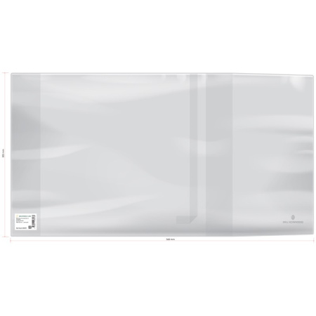 Обложка ПВХ Greenwich Line 305*560мм. 110мкм, для школьного журнала, учебников и тетрадей А4, универ