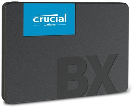 SSD-накопитель 240Гб Crucial BX500 [CT240BX500SSD1](Silicon Motion SM2258,TLC 3D NAND,540/500 Мб/с)