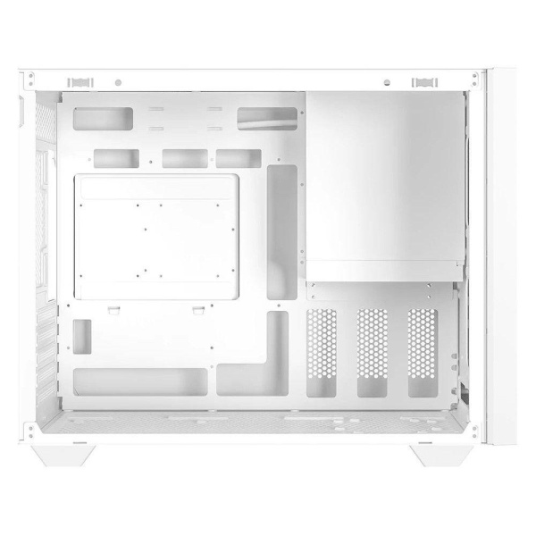 Корпус Case ID-Cooling FLOW 500 White mATX/win TG/ no fan/ Gen2 Type C/ CPU 180mm/ GPU 403mm/ no PSU