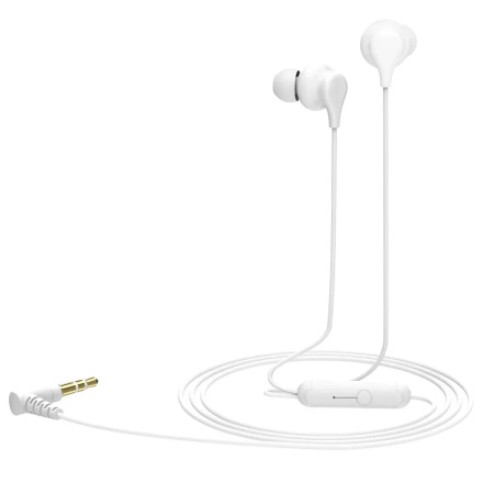 Гарнитура Perfeo KNOB внутриканальные, белый (PF_C3210)