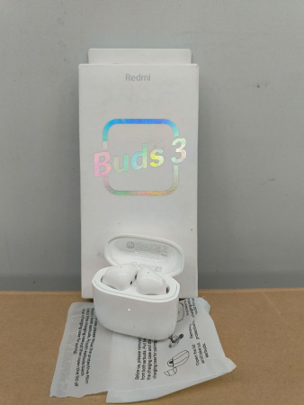 Распродажа! Гарнитура TWS  Redmi Buds 3 Bt5.2 32 Ом Белый (потертости)