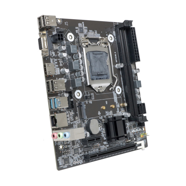 Мат.плата S1150 с процессором i3-4160 и кулером BaseTech H81M-K (mATX,2DDR3,3SATA,VGA,HDMI,PC1600)[BT-H81M-K-4160]