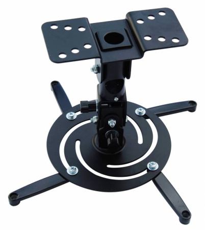 Кронштейн для проектора Cactus CS-VM-PR04-BK черный макс.10кг настенный и потолочный