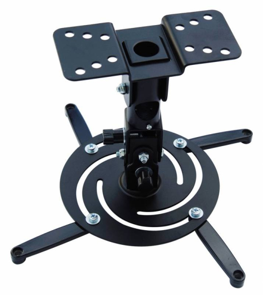 Кронштейн для проектора Cactus CS-VM-PR04-BK черный макс.10кг настенный и потолочный