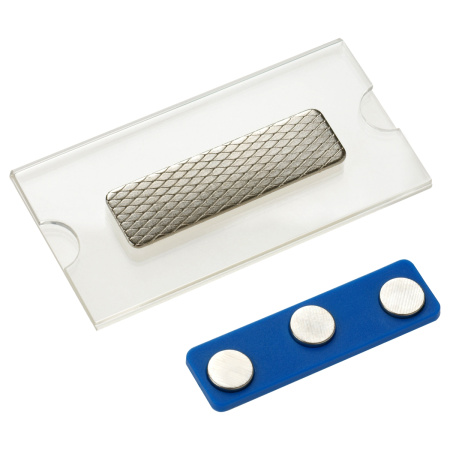 Бейдж гориз. OfficeSpace 35*70мм. магнитный (344583)