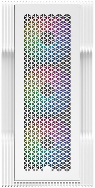 Корпус mATX Б_БП 1STPLAYER TRILOBITE T3 White (USB, Audio,TG,4x120mm LED,белый)[T3-WH-4F1-W]
