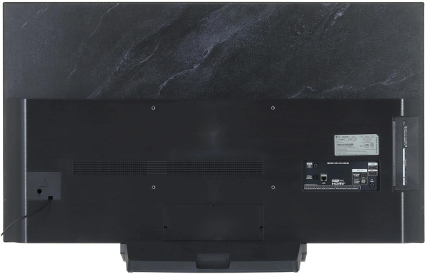 Телевизор OLED LG 48" OLED48C6RLA.ARUG черный/серебристый 4K Ultra HD 120Hz DVB-T DVB-T2 DVB-C DVB-S2 USB WiFi Smart TV