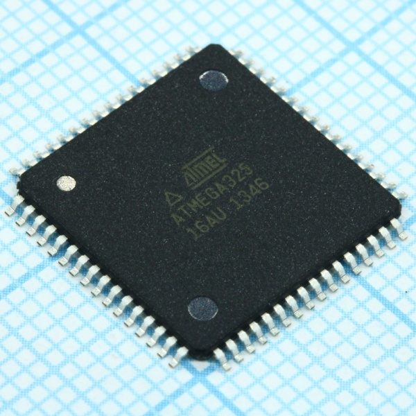 микросхема ATmega325-16AU, TQFP64