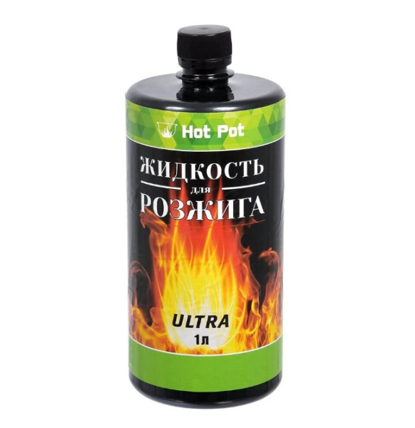 Жидкость для розжига Hot Pot Ultra угдеводородная 1л (61384)