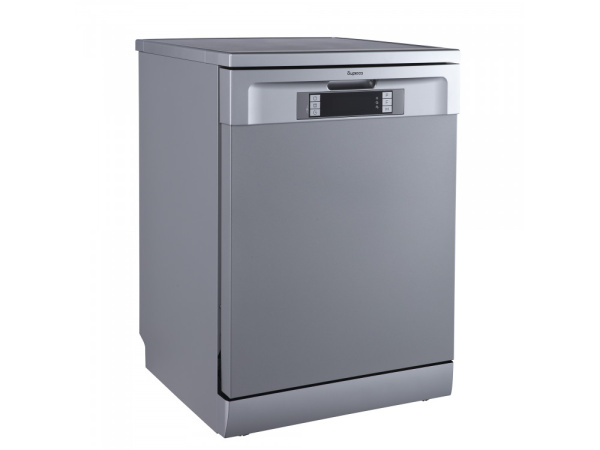 Посудомоечная машина Бирюса DWF-614/6 M Металлик 930Вт, отдельностоящая, расход воды 10л, 8 прог., 6