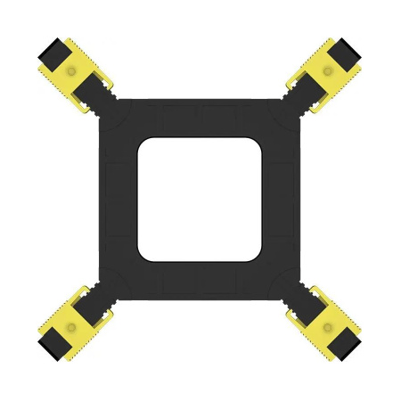 Кулер S115х/1200/1700/1851 PCCooler FRO-R95-I (95W,60mm,2800rpm,PWM,Al/Cu)