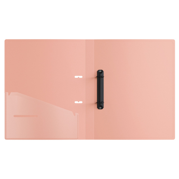 Папка 2 кольца BERLINGO "Soft Touch Pro", 24мм, 700мкм, ассорти (RB4_2D935)