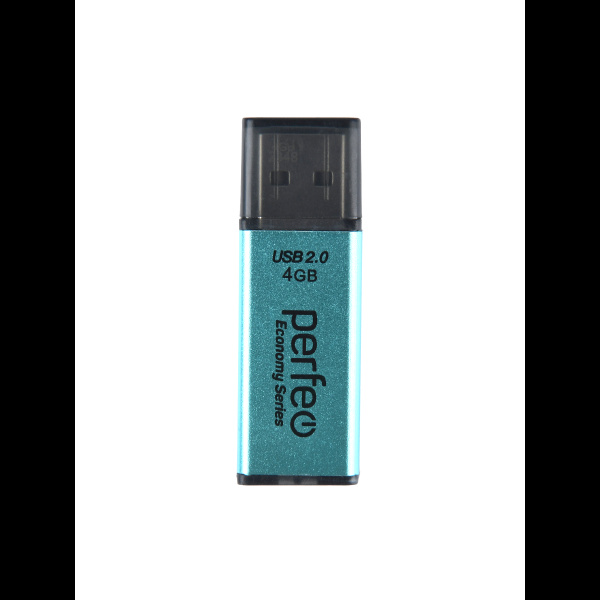Флеш-накопитель USB2.0 4Gb Perfeo E03 (PF-E03G004ES) зеленый