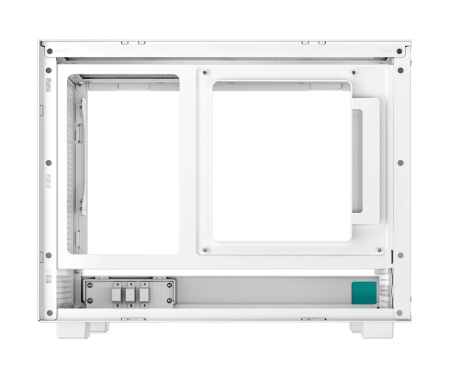 Корпус MINI-ITX Б_БП Deepcool CH160 MESH WH (2*USB3.0,Type-C,Audio,TG,белый,ручка)