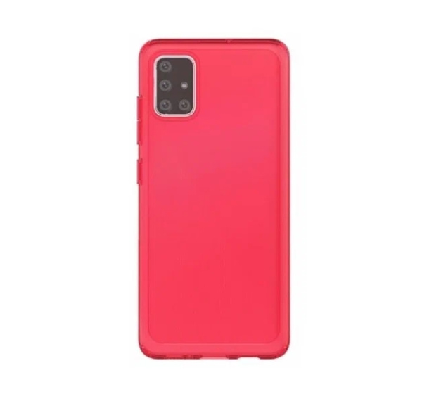 Накладка для Samsung Galaxy M51 araree M cover красная (GP-FPM515KDARR)