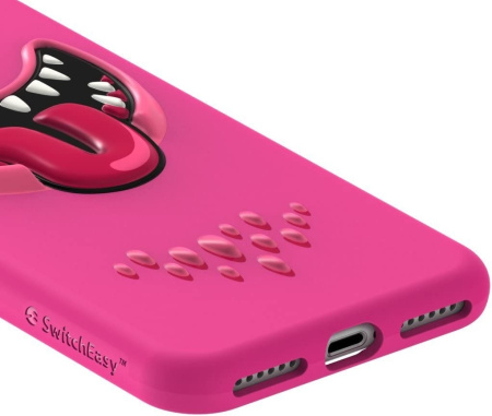Накладка для iPhone 7/8 SwitchEasy Monsters Fun розовый (AP-34-151-18)