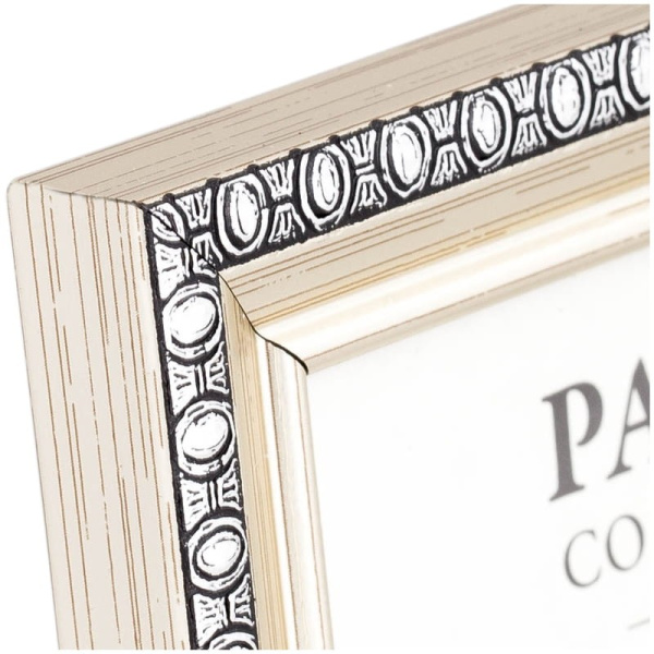 Фоторамка 10*15см. OfficeSpace  пластик № 9, серебро (234016)