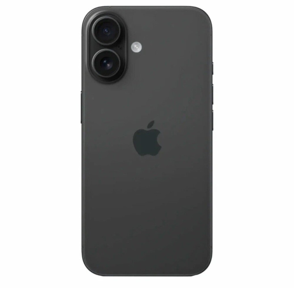 Смартфон Apple iPhone 16 <ПИ> 8Гб 256Гб Black 6.1", AMOLED, 2556*1179, 6*3.78ГГц, 48+12Мп, 12Мп, 5G, NFC, 3561мАч, iOS 18 (Без RuStore)
