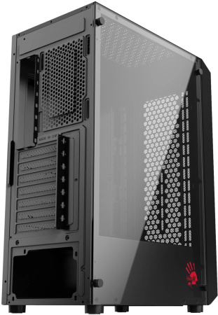 Корпус Bloody BD-CC114 черный без БП ATX 8x120mm 1xUSB2.0 1xUSB3.0 audio bott PSU