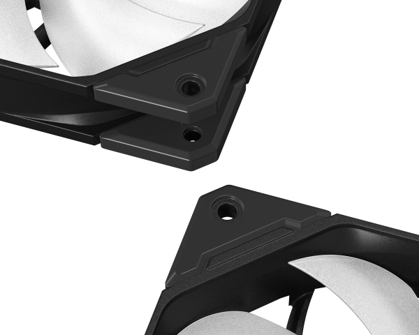 Кулер в корпус 120х120х25 ID-COOLING TF-12025-PRO-ARGB (500-1800prm/4Pin PWM/3Pin 5V ARGB/82.5 CFM/35.2дБ/подшипник гидравлический/ARGB)