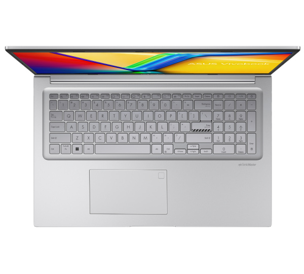 Ноутбук Asus 17.3" X1704ZA-AU447 Intel i3-1215U/16Gb/512SSD/VGA int/noOS/IPS/FHD/Silver