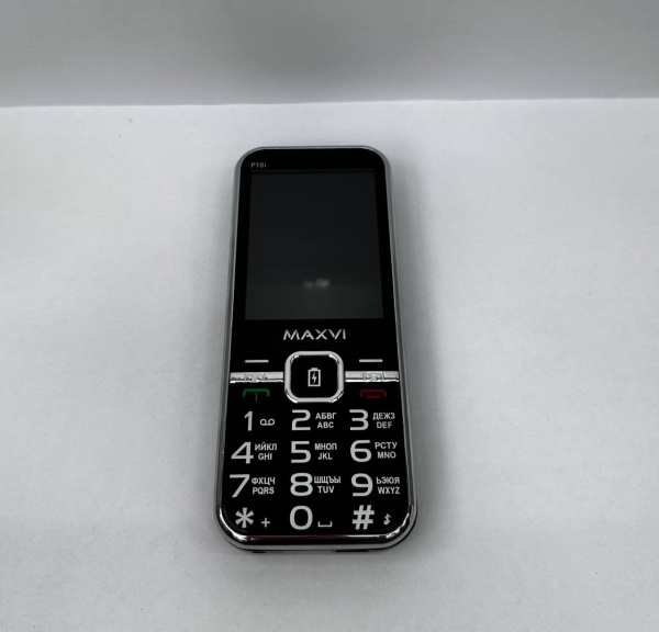 Распродажа! Сотовый Maxvi P18i Black 2sim/2.8"/320*240/microSD/0.3МП/Bt/3200мАч/моноблок(потертости, без комплекта)