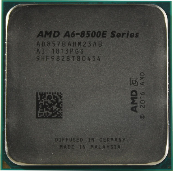 Процессор AMD AM4 A6 8570E Pro (2ядра/2потока*3,0ГГц-3,4ГГц,1Мб,R5,35Вт) oem