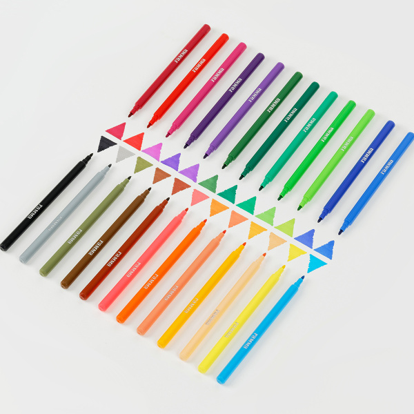 Фломастеры 24цв. ГАММА "Мультики" смываемые 120822_24