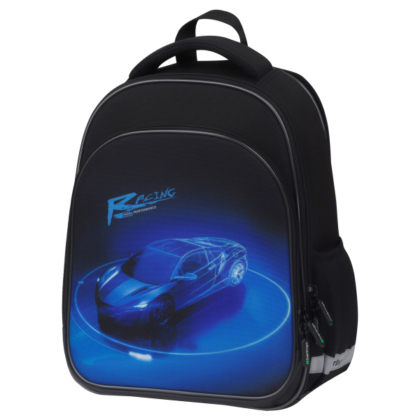 Ранец Berlingo Expert Plus "Best race" 38*29*15см, 2 отделения, 2 кармана, анатомическая спинка (RU-EXPL-10014)