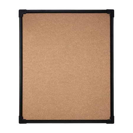 Доска информационная 30*40см. Attache черная рамка 827468