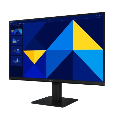 Монитор 23.8"/Samsung/S24D300GAI/Черный/1920x1080/IPS/100Hz/VGA/HDMI