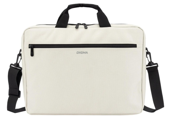 Сумка_для_ноутбука 16" Digma R-213 серый/черный полиэстер (R213GBK)