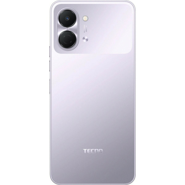 Смартфон Tecno Spark Go 3 4Гб 128Гб Aurora Purple 6.75", IPS, 1600*720, 2*1.8+6*1.6ГГц, 13Мп, 8Мп, 4G, 5000мАч, And 15