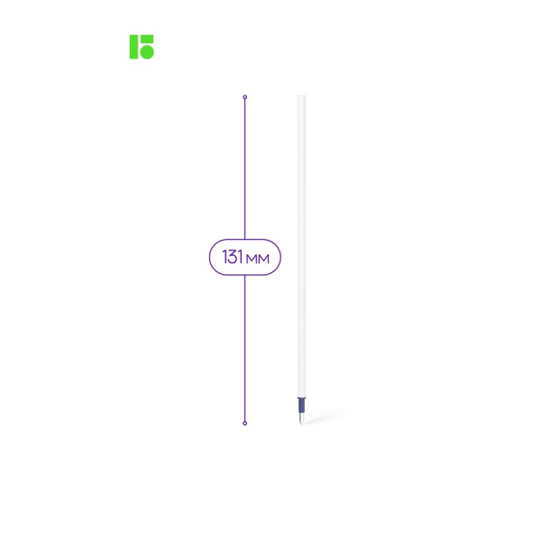 Стержень гелевый 0,5мм. BERLINGO "Haze", синий, 130мм, для стираемой ручки CSe_50001