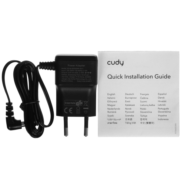 Коммутатор CUDY FS105D 5-ports 100 Мбит/сек белый