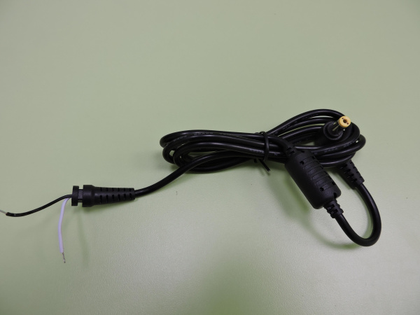 Шнур (кабель) с разъёмом питания 5.5x1.7, 18AWG, 2 провода, для Acer