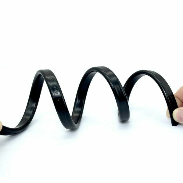 Кабель TVVB 2*2.5мм2, черный, медь, ПВХ, плоский, метражом