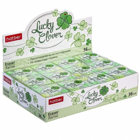 Ластик Hatber "Lucky Clover" ER_062293