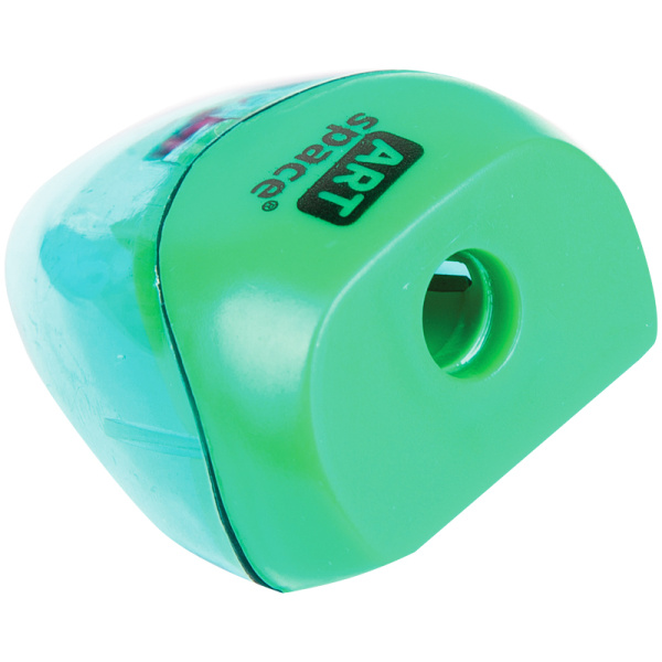 Точилка ArtSpace 1 отверстие, контейнер, ассорти SHP205_1995