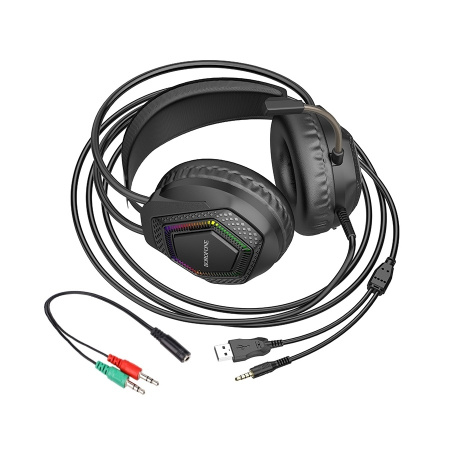 Гарнитура Bluetooth BOROFONE BO105 полноразмерные, черные