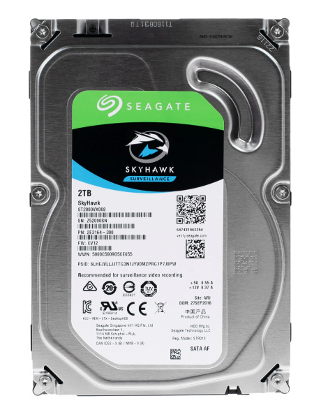 Жесткий диск HDD 2,0Tb Seagate ST2000VX008 5900,64Mb Refurbished