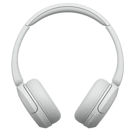 Гарнитура Bluetooth SONY WH-CH520 накладные, Bt4.2, 32Ом, 91дБ, до 10м, USB Type C, белый